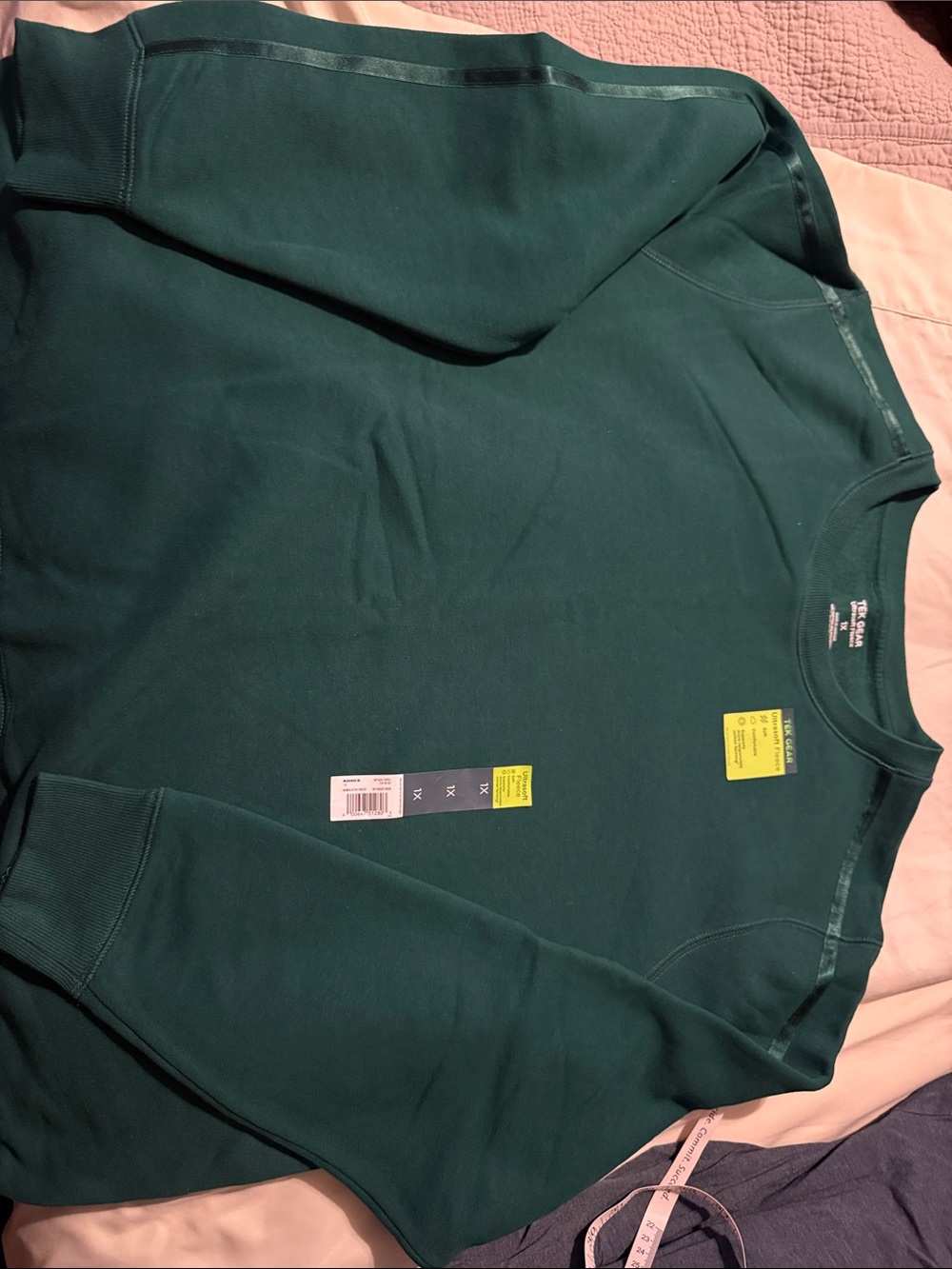 Women's Crew Neck Sweater - Deep Green